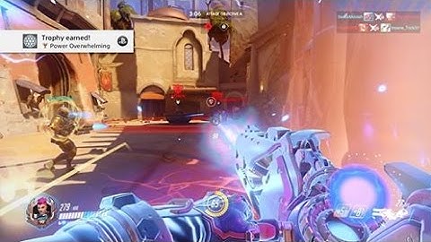 Overwatch Zarya Power Overwhelming