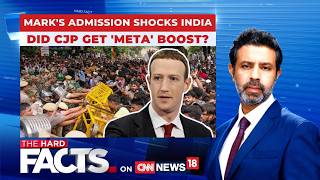 Meta Under Fire: Did Algorithms Amplify CJP While Censoring PM Modi's Posts? | #thehardfacts screenshot 3