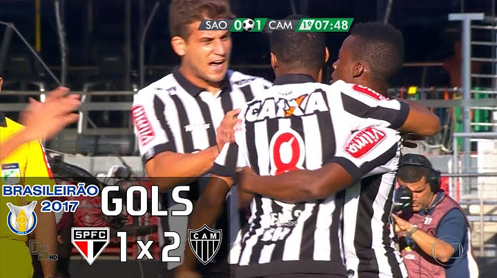 Gols - São Paulo 1 x 2 Atlético-MG - Brasileirão 2017 - Globo HD