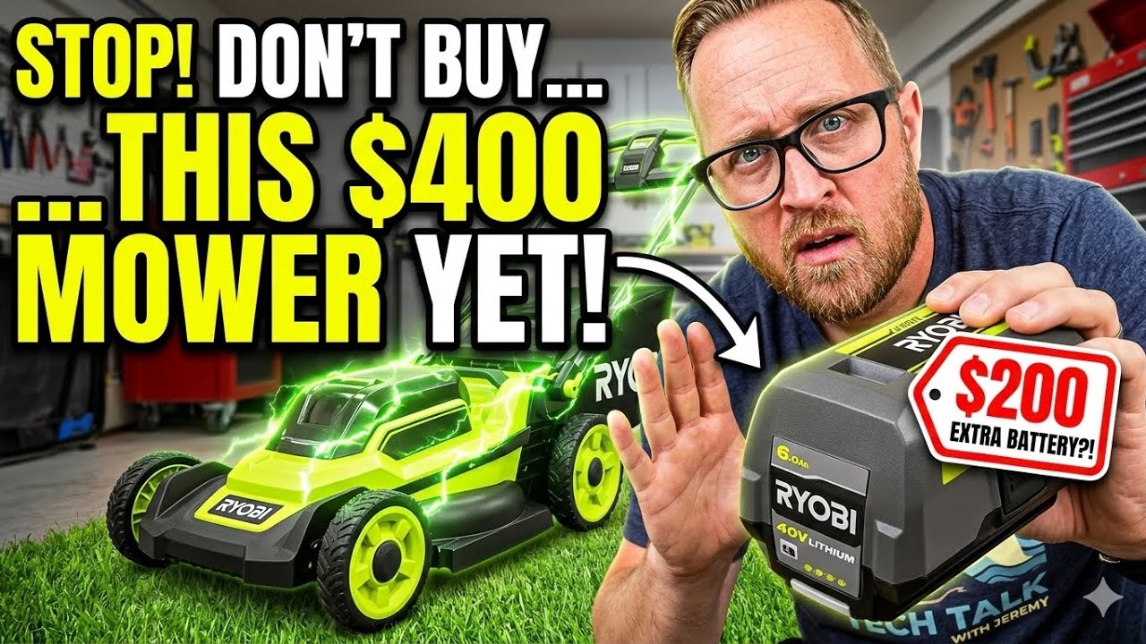 RYOBI 40V Mower Review: I Got 35 Minutes, Not 40