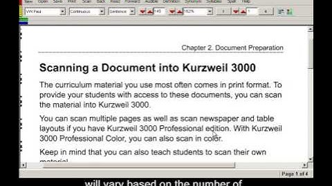 Kurzweil 3000: Audio Files
