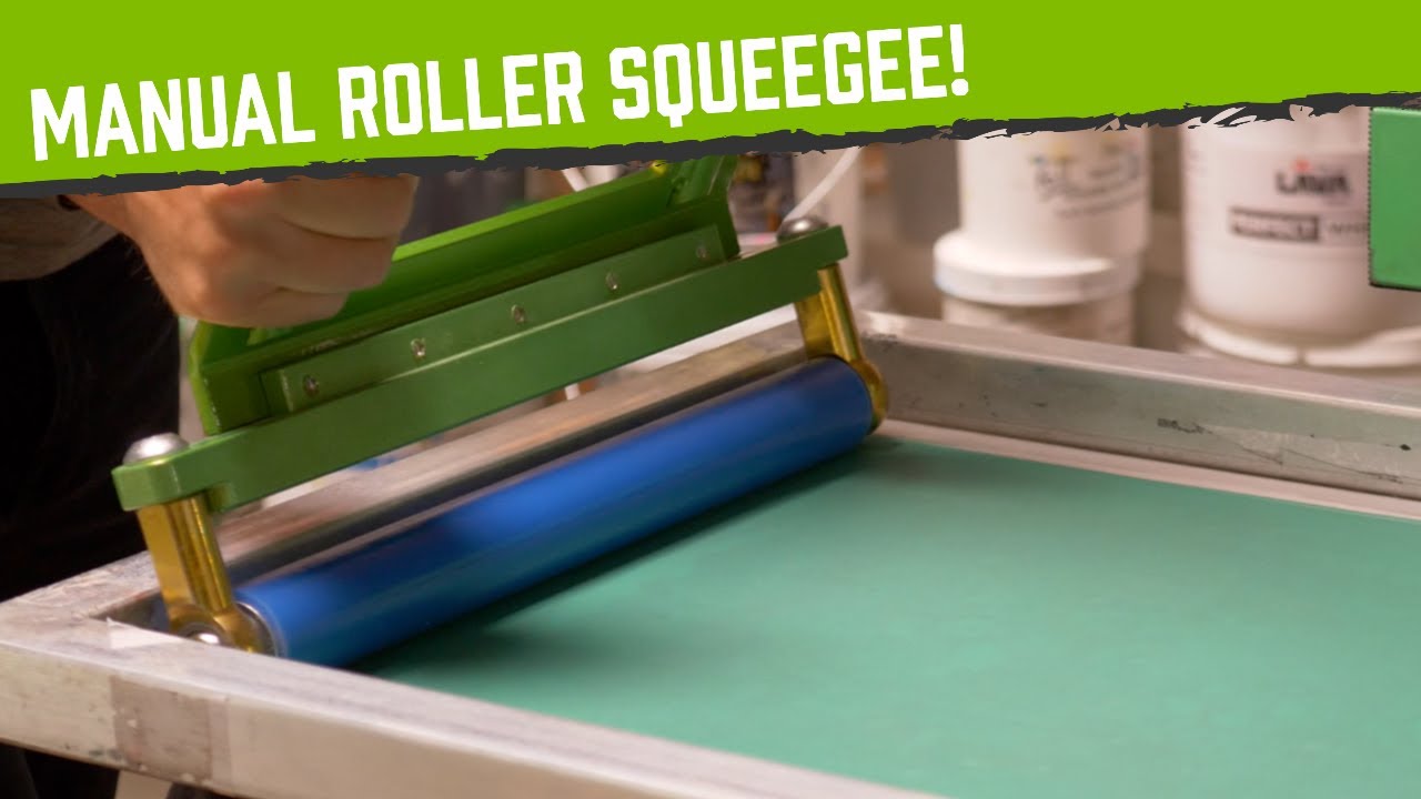 Screen Printing Basics - Squeegees - What 'Durometer' is Best For You? 