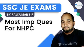 Most Imp Ques For NHPC | Unacademy SSC JE | Rajkumar Singh