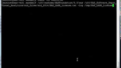 SAS Visual Analytics 6.1. License Renew. Step_3
