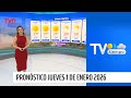 Pronóstico Del Tiempo Jueves 1 De Enero 2026 TV Tiempo