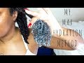How To Properly Moisturize Low Porosity Type 4 Hair | BLACK HISTORY SERIES