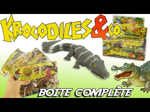 KROCODILES & CO complete box crocodiles 16 blinds bags toy review unboxing