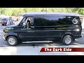 1976 Custom Ford Van. The Dark Side" with Bones.