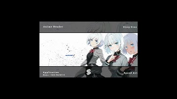 SIESTA ANIME HEADER ON ANDROID || SPEED ART LINK IN DESCRIPTION || #shorts