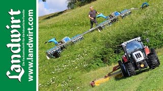 Traktor gegen Motormäher | landwirt.com