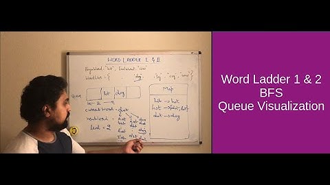 Word Ladder 1 & 2 | Part 1 of 3 | BFS | Queue Visualization | Phani Thaticharla