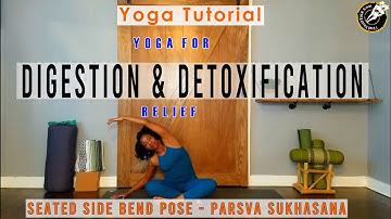 Seated Side Bend Pose - Parsva Sukhasana - YOGA Tutorial - Video-51