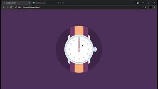 MAKE AN CUSTOMIZED CLOCK APP   APPLICATION OF CLOCK BY HTML ? SUGAM CREATIONS screenshot 2