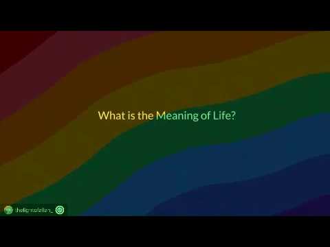 Video: Cili është Kuptimi I Jetës