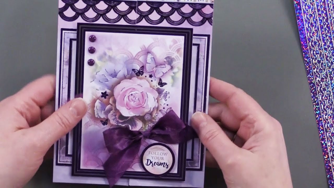 Hunkydory Lilac Moments - Paper Wishes Weekly Webisodes paper mache