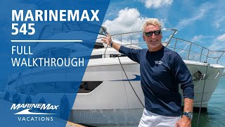 MarineMax Vacations 545 Power Catamaran | Full Walkthrough