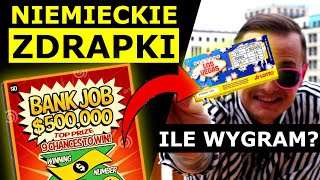 KUPIŁEM NIEMIECKIE ZDRAPKI ZA 500 ZŁ - ILE WYGRAŁEM?!