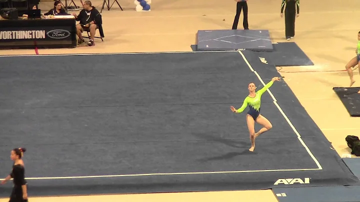 Courtney Spitzer 2013 State Championships Floor