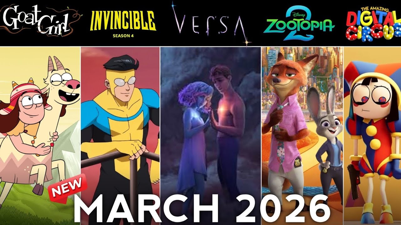 Every Animated Release in March 2026 | The Complete Lineup
