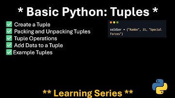 Python Tuples: Tuples maken, inpakken, uitpakken en gebruiken – Beginnersgids🐍