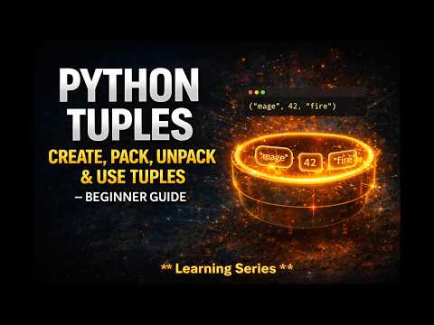 Python Tuples Create Pack Unpack Use Tuples Beginner Guide