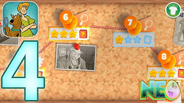 Scooby-Doo Mystery Cases: Gameplay Walkthrough Part 4 - 3 Stars (iOS, Android)