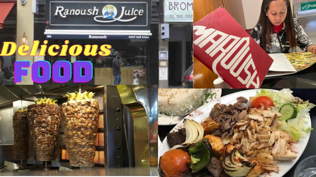 RANOUSH JUICE IN HIGH STREET KENSINGTON LONDON//LUNCH DATE WITH ATE TERESA YouTube