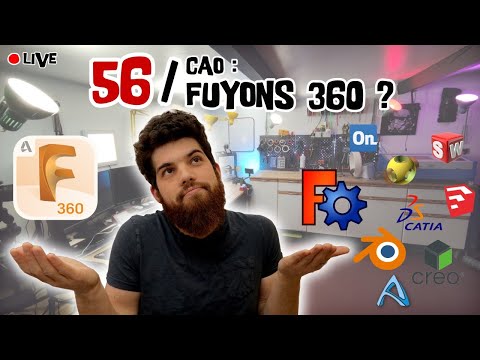Live CAO - Fusion360 ou Fuyons360 ? - Feat Mr Bidouille