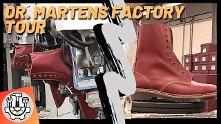 Dr Marten Factory Tour: How to make a pair of those famous YELLOW stitched boots