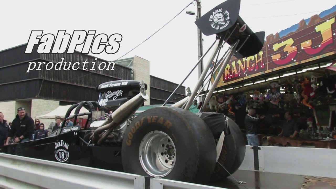 Dragster V8 Big Block (Idle and Rev) YouTube