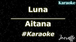 Video thumbnail of "Aitana - Luna (Karaoke)"
