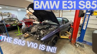 Just When You Think This E31 S85 Is Making Progress...