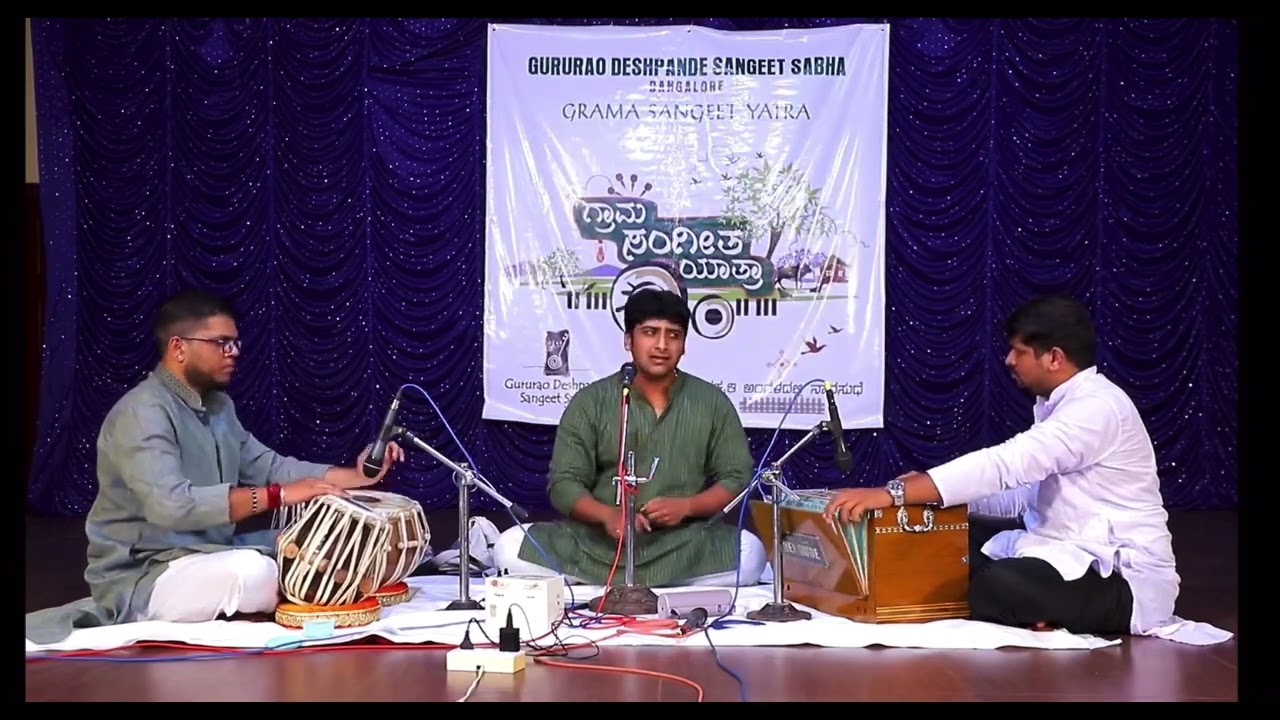 Raag - Jogkauns | Siddhartha Belmannu | Live Concert at Kasargod