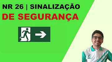 Qual o objetivo da sinalização de segurança nas máquinas e equipamentos?