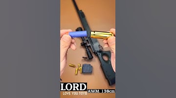 Súng đạn xốp AWM 130cm vừa về #shorts