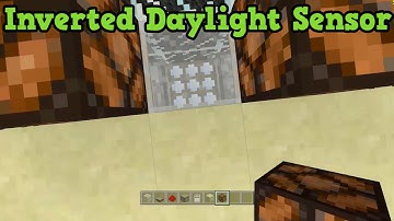Minecraft Xbox 360 / PS3 Inverted Daylight Sensor Tutorial + Build Guide