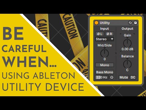 مشکل Ableton Utility که هر تولید کننده باید از آن آگاه باشد