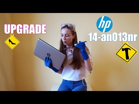 Апгрейд ноутбука НР 14-an013nr: установка SSD и RAM памяти!