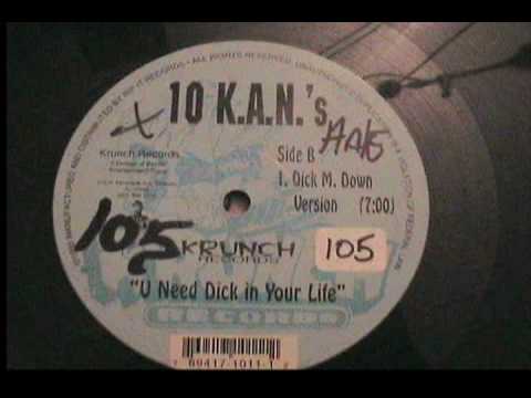 U NEED DICK IN YOUR LIFE 10 KANS 1995