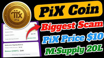 Pix Coin Network Mining ⛏️ | M.Supply 20L | Pix Price $10 | Buy & Sell Start | How to Withdrawal Pix