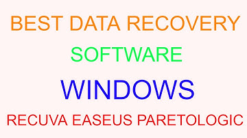 Best Data Recovery Software For Windows In 2017