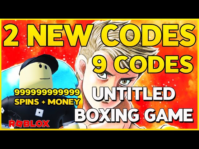 NEW* ALL WORKING CODES FOR UNTITLED BOXING GAME IN JUNE 2023