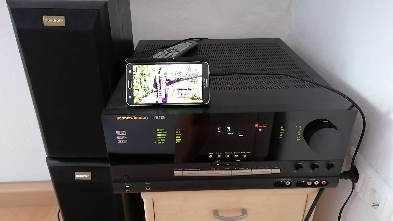 Amly Harman kardon Avr 7500 - YouTube