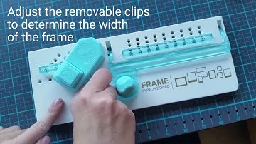 We R Memory Keepers Frame Punch Board