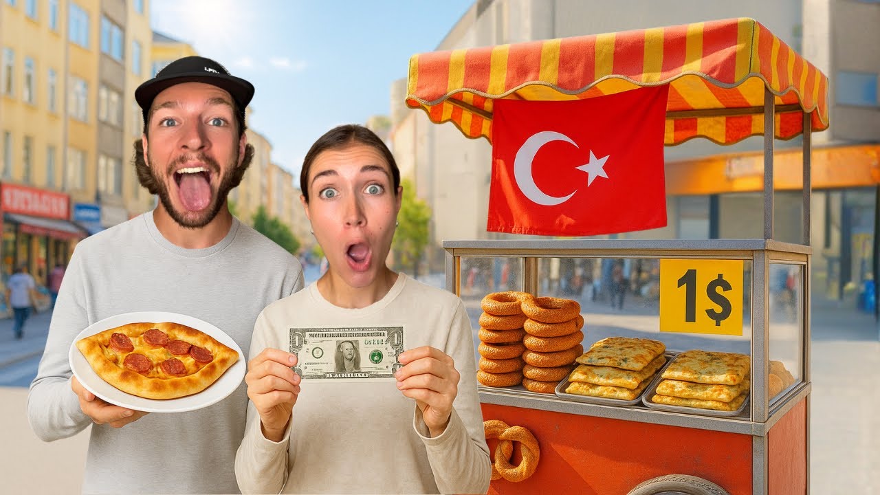 Street Food $1 MENU en Turquie (on mange 10 plats)