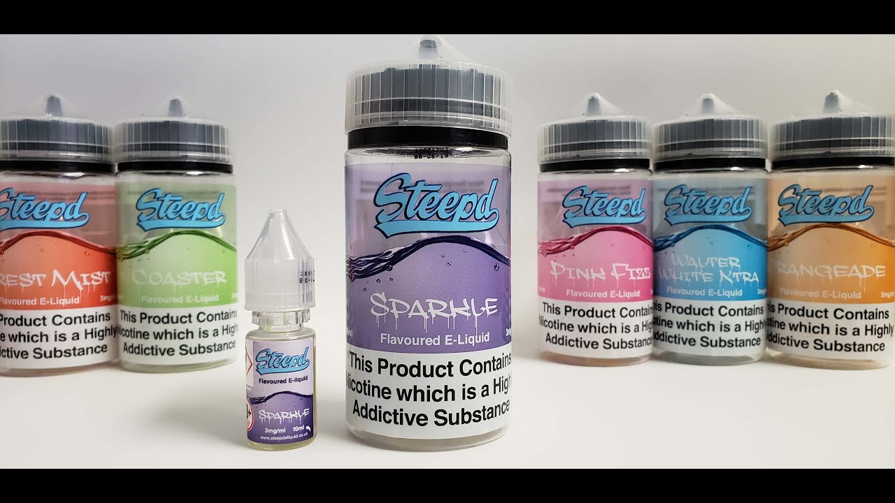 Review of Sparkle by by Steepd Vape Co.