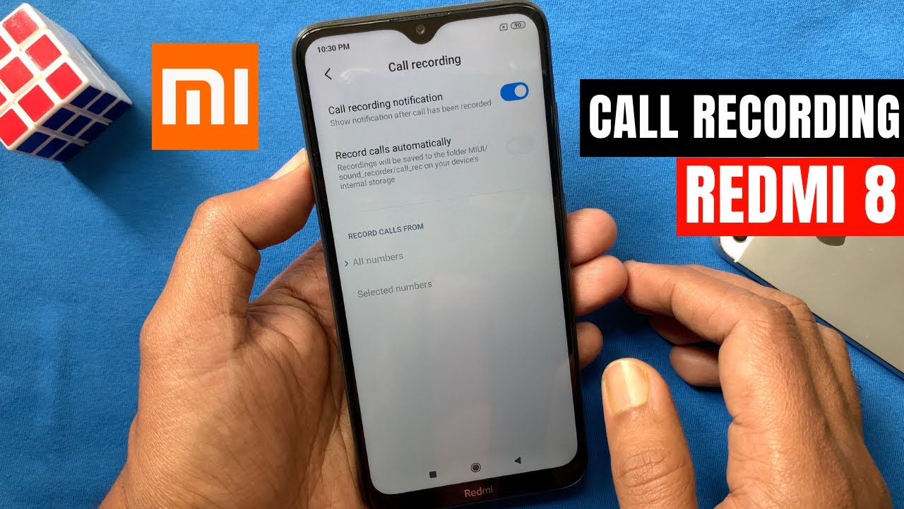 Запись Звонков Xiaomi Redmi 8 T