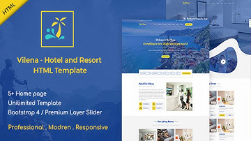 Vilena - Hotel and Resort Booking HTML Template | Themeforest Website Templates and Themes