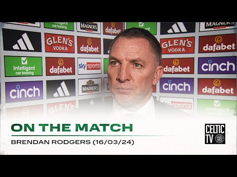 🎙 Brendan Rodgers On The Match | Celtic 3-1 St Johnstone