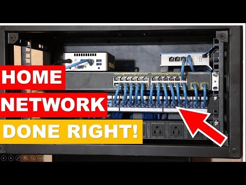 Video: 19 wall cabinet: telecom box para sa network equipment